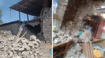 Terremoto de 7.2 deja deslizamientos y daños en viviendas de adobe en Parinacochas