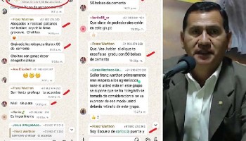 Decano de Abogados denunciará a funcionario del Gobierno Regional de Apurímac por conducta inapropiada