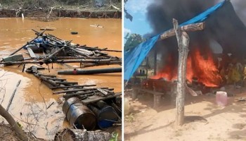 Madre de Dios: Fuerzas Armadas golpean a la minería ilegal y destruyen recursos valorizados en más de S/8.3 millones