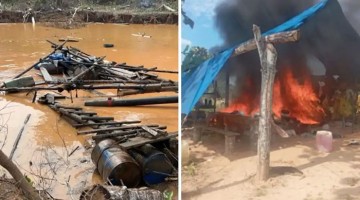Madre de Dios: Fuerzas Armadas golpean a la minería ilegal y destruyen recursos valorizados en más de S/8.3 millones