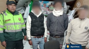 Cinco personas intervenidas por manipular propaganda política durante proceso electoral