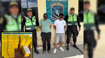 Decomisan más de 95 kilos de clorhidrato de cocaína en Ocobamba 