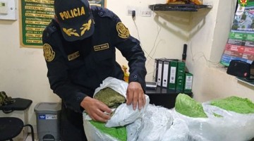 Fiscalía Antidrogas investiga a una pareja intervenida por transportar 15 kilos de marihuana