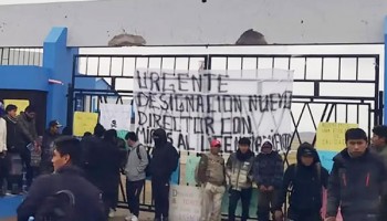 Puno: estudiantes toman de local del Instituto Tecnológico de Ilave por crisis en la dirección