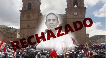 Puno: organizaciones sociales no aceptarán presencia de José Jerí en la región