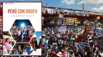 Fuerza Popular sostiene en su plan de gobierno que protestas contra Boluarte deterioraron imagen del Perú