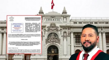 César Holguín, diputado de Ahora Nación, presentó un proyecto de ley para derogar la Ley Chlimper 2.0