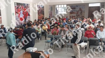 JUSHMAP: con movilización regantes rechazan desvío de presupuesto de proyecto de riego 