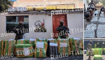 Agentes de la Dirandro intervienen vehículo que transportaba más de 405 kilos de marihuana, en Huaccana