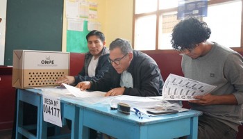 Miembros de mesa sorteados y que cumplieron deber cívico deben registrarse para cobrar compensación