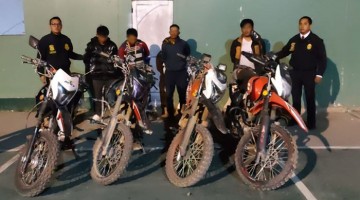 Desbaratan banda delincuencial dedicada al robo de motocicletas 