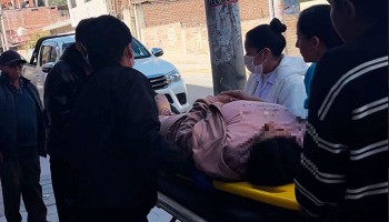 Talavera: pobladora sufre serias lesiones tras ser impactada por roca en obra vial de comunidad Otas Bellavista
