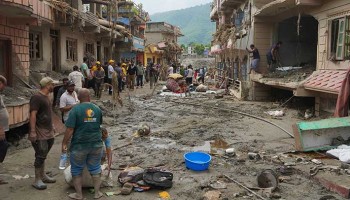 Nepal y China cifran en 1.003 los muertos en la riada mientras buscan a más de 4.000 desaparecidos