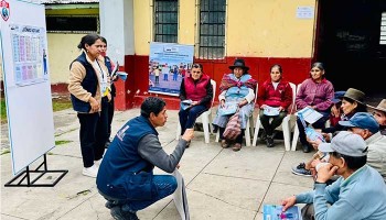 Intensifican capacitación ciudadana sobre el correcto marcado de la cédula de sufragio a cargo