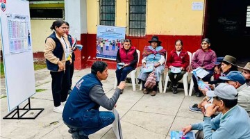 Intensifican capacitación ciudadana sobre el correcto marcado de la cédula de sufragio a cargo