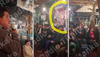 Captan al subprefecto de Ongoy realizando proselitismo político a favor de Fuerza Popular