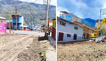 Alcalde Raúl Peña interviene avenida Panamá sin presupuesto para instalar redes de agua y desagüe 