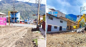 Alcalde Raúl Peña interviene avenida Panamá sin presupuesto para instalar redes de agua y desagüe 