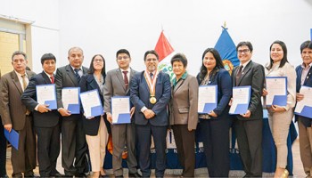 UNAJMA: entregan resoluciones de nombramiento a 14 docentes en el marco de la Ley N° 32171