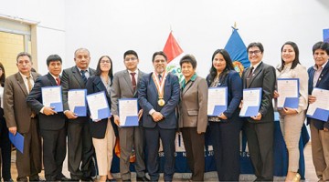 UNAJMA: entregan resoluciones de nombramiento a 14 docentes en el marco de la Ley N° 32171