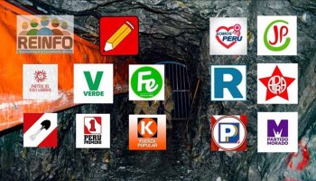 Los partidos políticos vinculados con organizaciones de mineros ilegales  