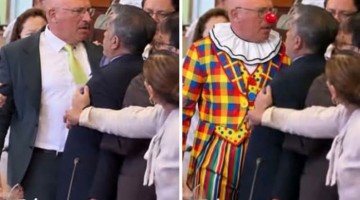 La DBA tiene nuevo bufón y matón: el senador Giampietri protagonizó altercado en Comisión de Constitución 