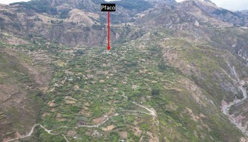 Ingemmet identifica zonas de peligro muy alto por deslizamientos en la comunidad de Pfaco, Coyllurqui 