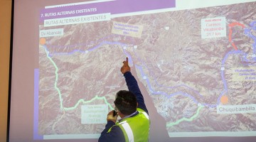 Empresa china CRTG iniciará mantenimiento de vía Lambrama - Chuquibambilla a partir del 15 mayo