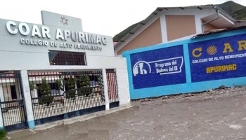 COAR Apurímac tendrá local definitivo después de cinco años de espera