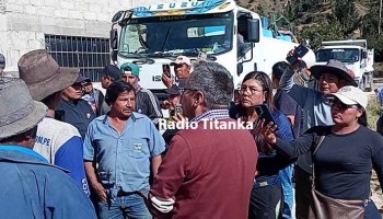 Mariscal Gamarra: acuerdan frágil tregua e instalación de mesa técnica para el 5 de julio