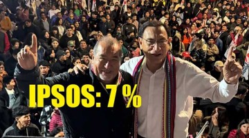 Mario Vizcarra ya empata con Keiko que lleva 20 años en campaña