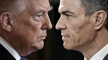 Presidente de España, Pedro Sánchez se planta ante Trump y resucita el “No a la guerra”
