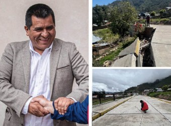 Obra de pistas y veredas ejecutada por gestión de alcalde Gustavo Gutiérrez con serias deficiencias en construcción