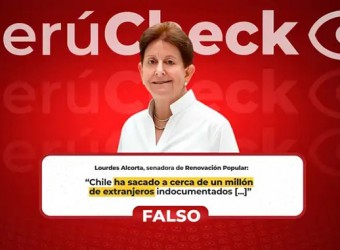 ¿Chile ha expulsado cerca de un millón de extranjeros, como afirmó Lourdes Alcorta?