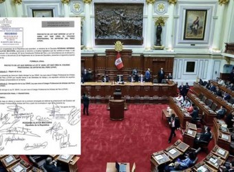 Congreso: presentan proyecto de ley para derogar la creación del Colegio Profesional de Artistas del Perú