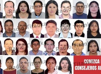 Conozca los candidatos a consejeros regionales para las ERM 2026 en Apurímac