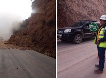 Se restableció tránsito vehicular en la vía Chincheros - Ayacucho 