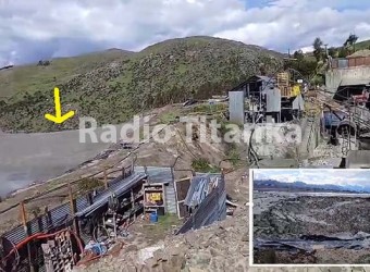 DREM Apurímac se movilizó para constatar colapso de cancha de relaves en Cotabambas