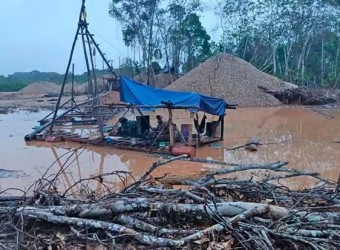 Madre de Dios: destruyen 24 máquinas utilizadas para la minería ilegal en área natural protegida
