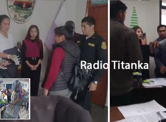 Raúl Peña evita diálogo con dirigentes y se oculta en oficina de la municipalidad