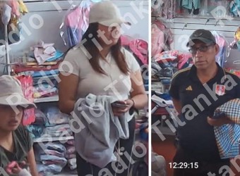 Captan a dos mujeres y un hombre robando en establecimientos comerciales de Abancay