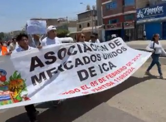 Ica: mercados y cocheras de colectivos cerrados en el primer día del Paro Nacional