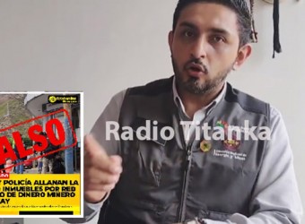 Desmienten publicaciones difundidas por redes sociales sobre allanamiento a DREM Apurímac 