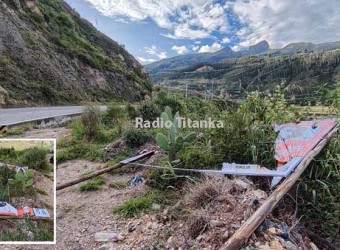 Curahuasi: destruyen paneles de candidato fujimorista colocados en carretera