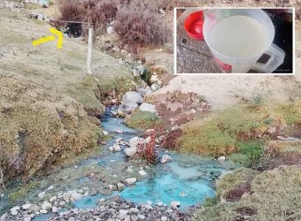 Denuncian contaminación de manantial que abastece a comunidad campesina de Churo, en Mara