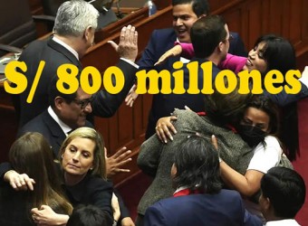 Congreso rompe récord histórico de gasto en sus remuneraciones, planillas y bonos extra