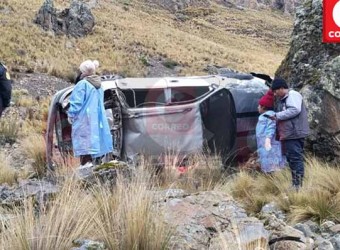 Huancavelica: comerciante y conductor volvían de fiesta y mueren en abismo