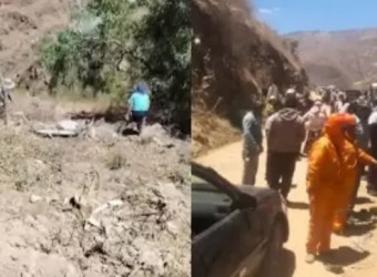 Huancavelica: camioneta que se dirigía a chocolatada cayó a un abismo dejando ocho fallecidos