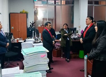 Autoridad Nacional de Control del Poder Judicial instala mesa de recepción de quejas verbales 