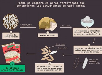 El negocio detrás del arroz fortificado: una empresa, una fórmula, millones del Estado